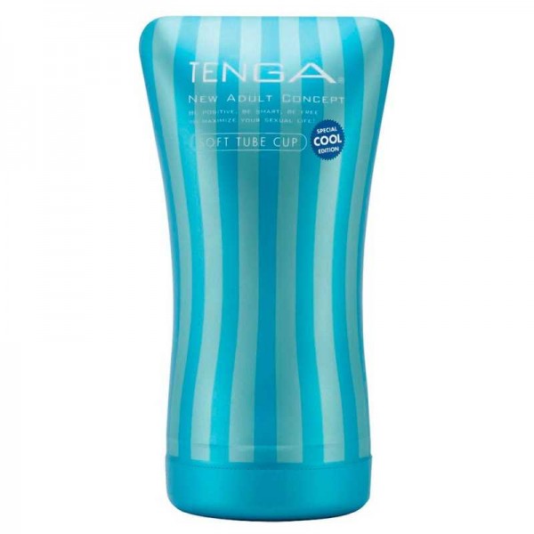 Мастурбатор "Tenga Soft Tube Cool" узкий вход, с ледяным эффектом