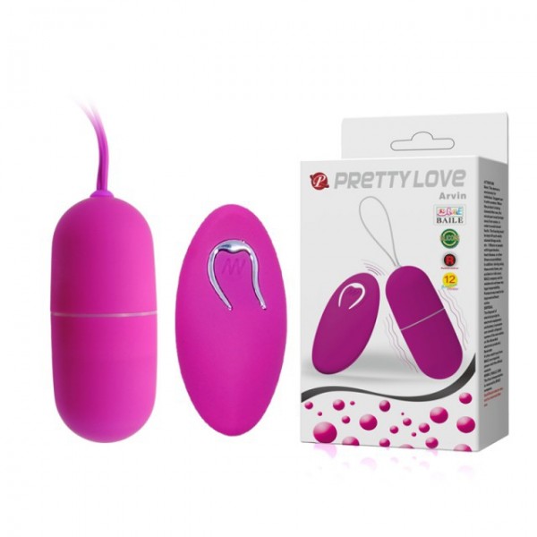 Виброяйцо "Pretty Love Arvin" на дистанционном пульте управления