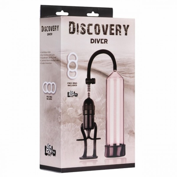 Вакуумная помпа "Discovery Diver" с поршневым насосом