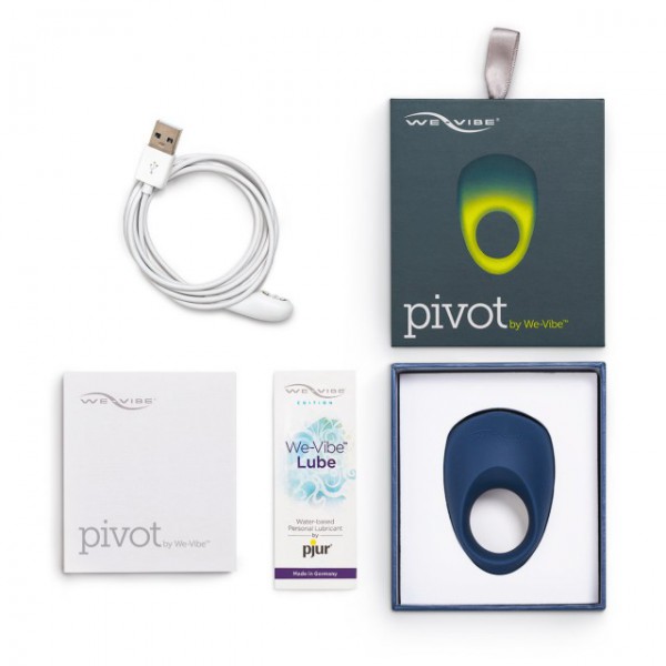 Эрекционное кольцо с вибрацией "We-Vibe Pivot" + приложение