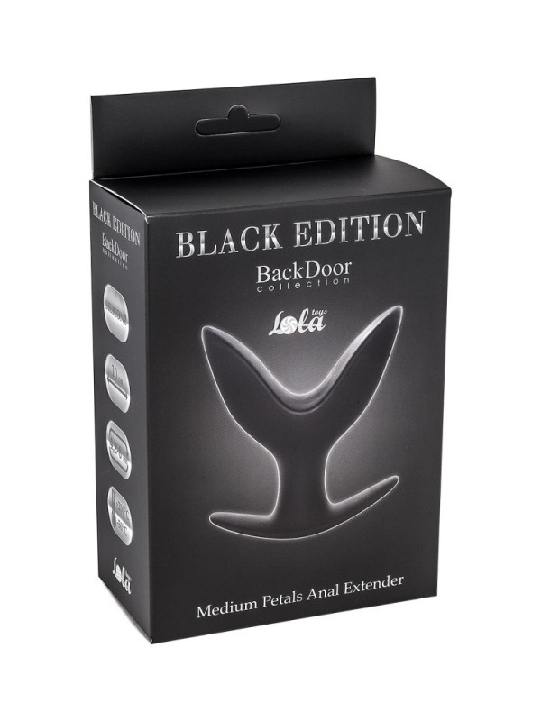 Пробка - расширитель "Black Edition M" черная