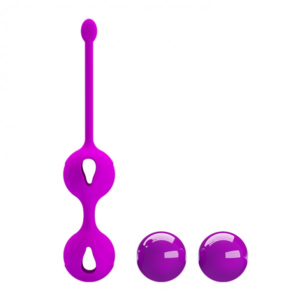 Вагинальные шарики "Pretty Love Kegel Tighten Up II" фиолетовые