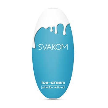 Мастурбатор "Svakom Ice Cream" голубой