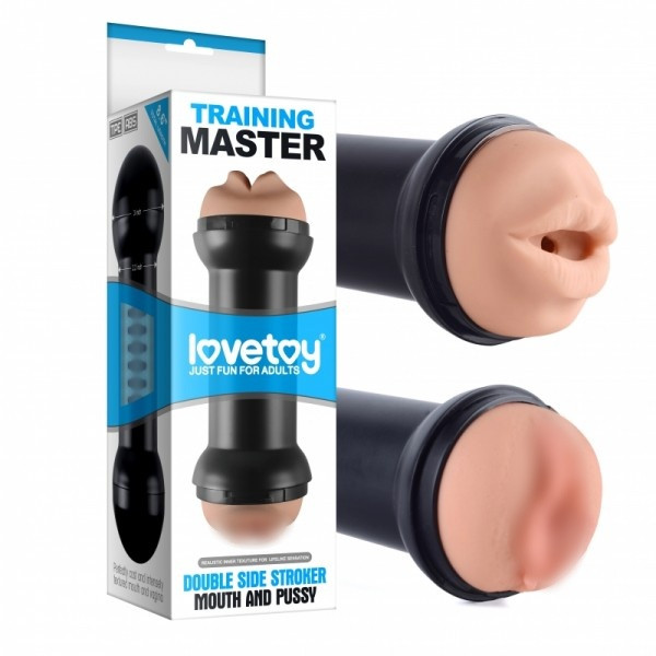 Мастурбатор в тубусе "Lovetoy" вагина-ротик
