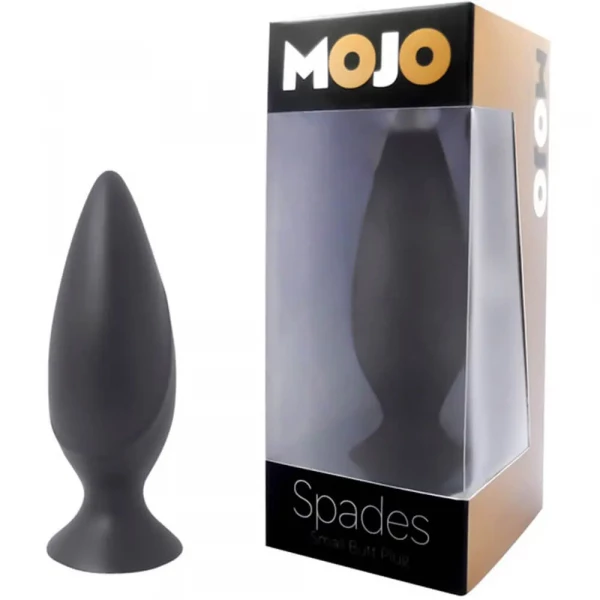 Пробка на присоске "Mojo Spades L" черная