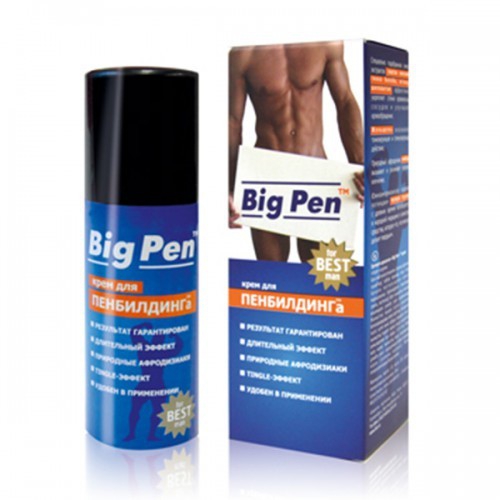 Крем "Big Pen" для коррекции размера полового члена, 50ml