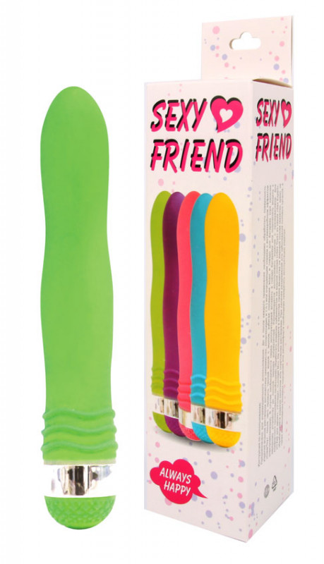 Вибратор "Sexy Friend" зеленый