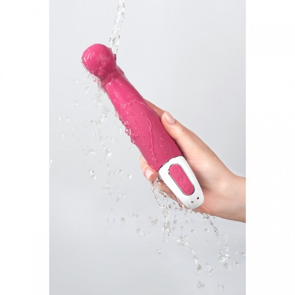 Вибратор "Satisfyer Petting Hippo" в виде бегемотика, розовый