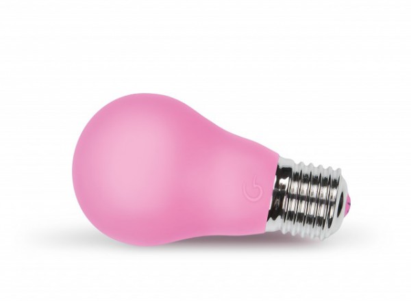Вибратор в виде лампочки "G-Bulb" розовый