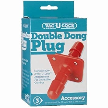 Штырек двойной "Vac-U-Lock" красный