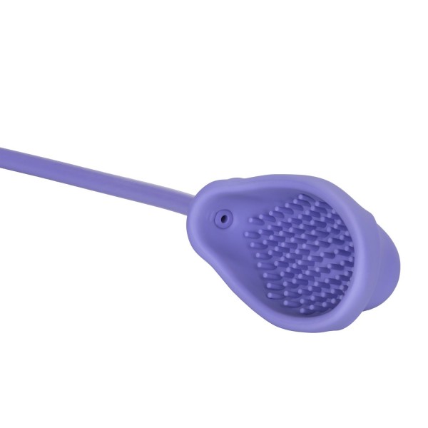 Вакуумная помпа для клитора с вибрацией "Intimate Pump" сиреневая