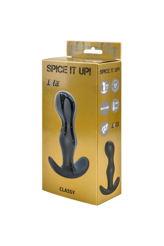 Пробка мужская "Spice It Up Classy" серая