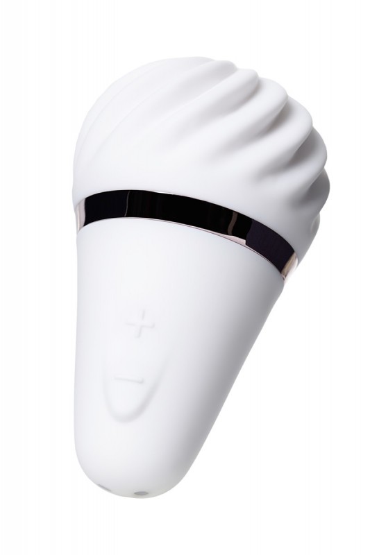 Вибратор "Satisfyer Little Wand" в виде мороженого, белый