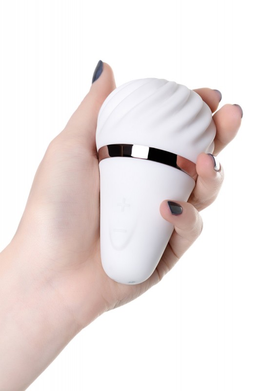 Вибратор "Satisfyer Little Wand" в виде мороженого, белый