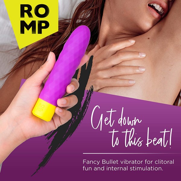 Вибратор супер рельефный "Romp Beat" фиолетовый