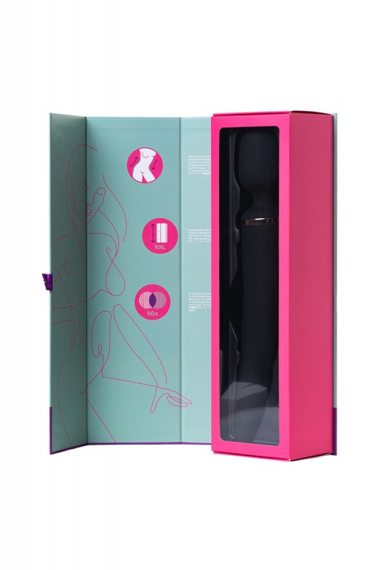 Вибромассажер "Satisfyer Wand-er Women" мега мощный, черный