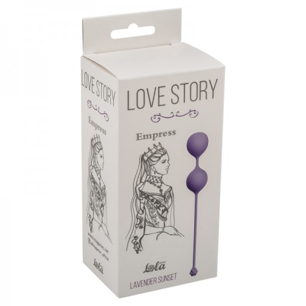 Вагинальные шарики "Love Story Empress" лаванда