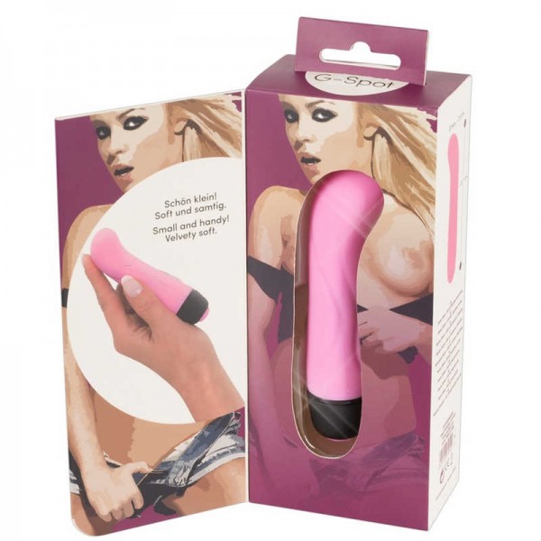 Вибратор для точки G "Mini G-Spot" розовый