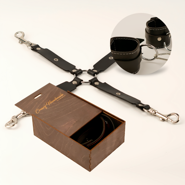 Фиксация "краб" "Crazy Handmade" наручники + оковы