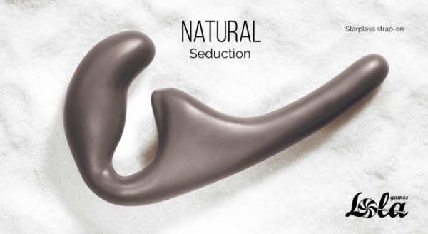Безремневой страпон "Lola Natural Seduction" черный
