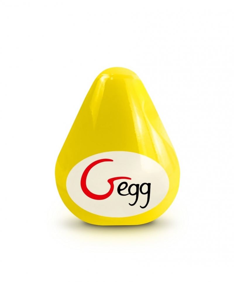 Мастурбатор-яйцо "G-Egg Yellow" желтый