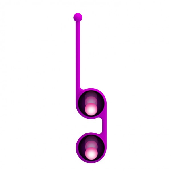 Вагинальные шарики "Pretty Love Kegel Tighten Up3" фиолетовые
