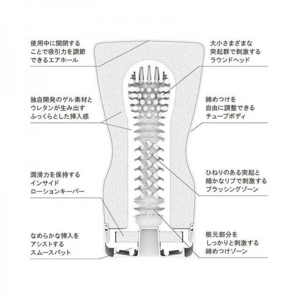 Мастурбатор "Tenga Soft Case Cup" узкий вход