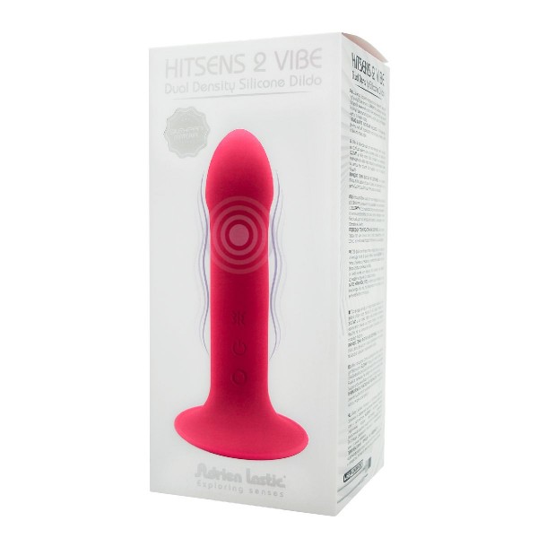 Вибратор c эффектом памяти "Hitsens 2 Vibe" розовый
