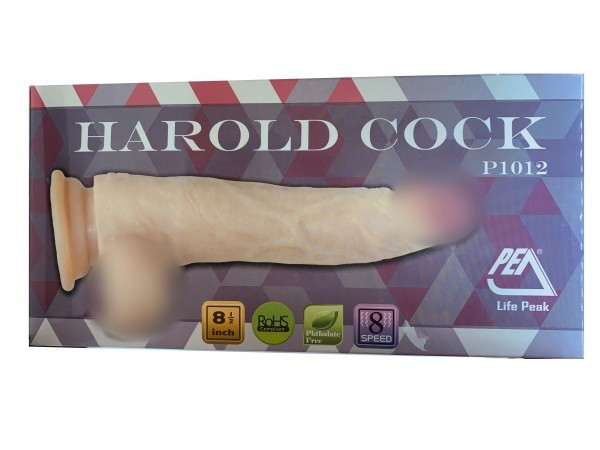Вибратор на присоске "Harold Cock" реалистичный