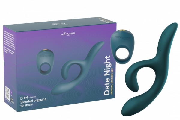 Лимитированный набор "We-Vibe Date Night" вибратор + эрекционное кольцо + приложение