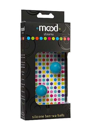 Вагинальные шарики "Mood" голубые, 90г