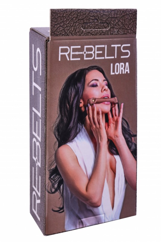 Кляп-трензель "Rebelts Lora" коричневый
