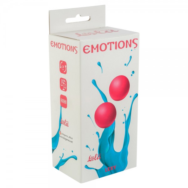 Вагинальные шарики "Emotions Lexy" розовые, 150г