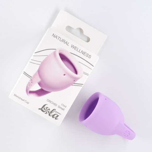 Менструальная чаша "Lola Orchid Small" сирень, 15ml