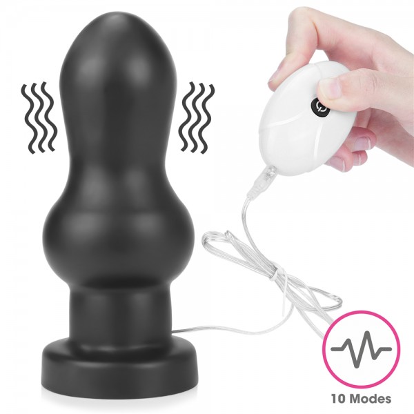 Пробка огромная с вибрацией "Lovetoy 7.0" на присоске