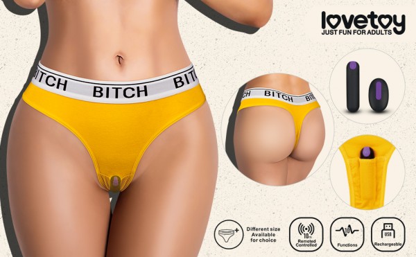 Трусики с вибропулей "Ingen" на дистанционном управлении, XL/XXL
