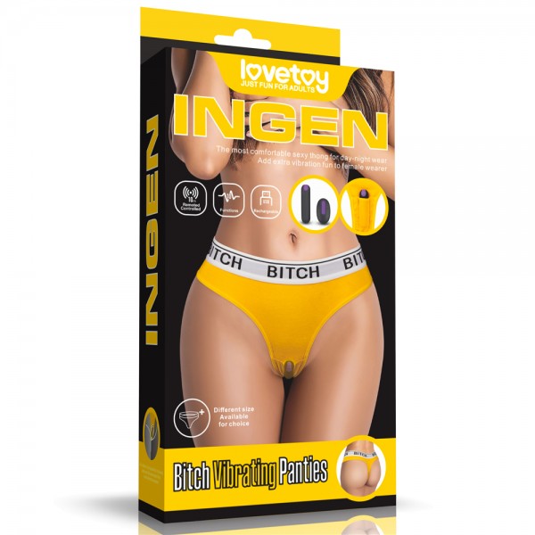 Трусики с вибропулей "Ingen" на дистанционном управлении, XL/XXL