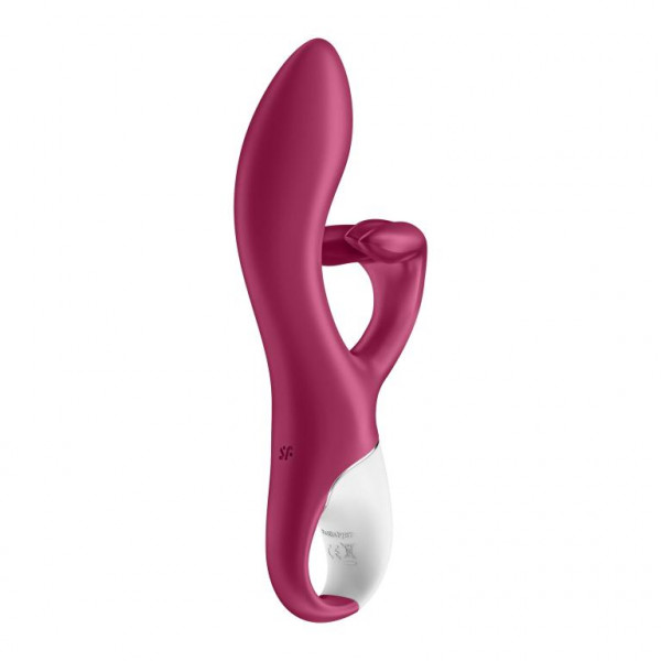 Вибратор для точки G и клитора "Satisfyer Embrace Me" мега мощный, ягодный