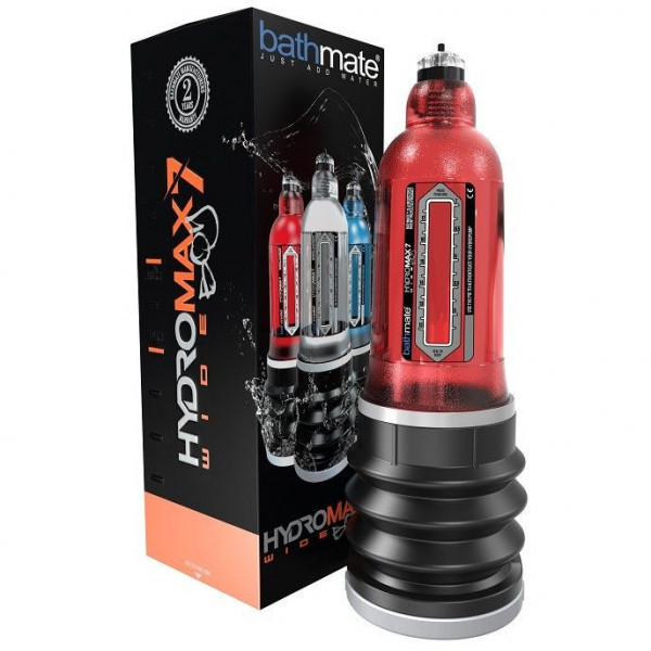 Гидропомпа "Bathmate HydroMax 7 Wide Boy" красная