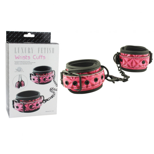 Наручники "Luxury Fetish" красные