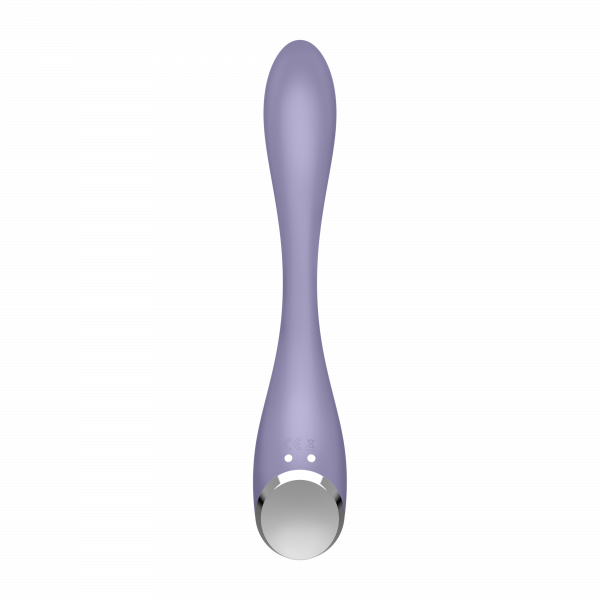 Вибратор для точки G гибкий "Satisfyer G-Spot Flex 5" + приложение, лиловый
