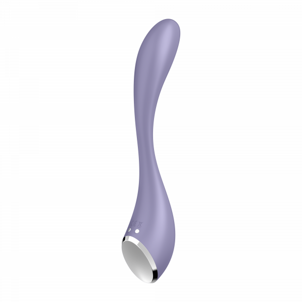 Вибратор для точки G гибкий "Satisfyer G-Spot Flex 5" + приложение, лиловый