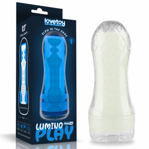 Мастурбатор в тубусе "Lumino Play" светится в темноте