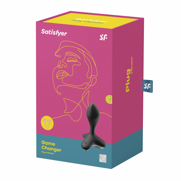 Пробка с вибрацией "Satisfyer Game Changer" черная