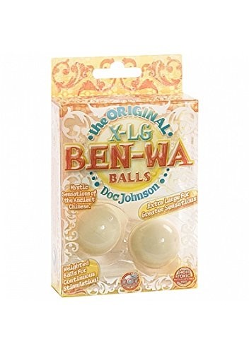 Вагинальные шарики "Ben-Wa" тяжелые, молочные