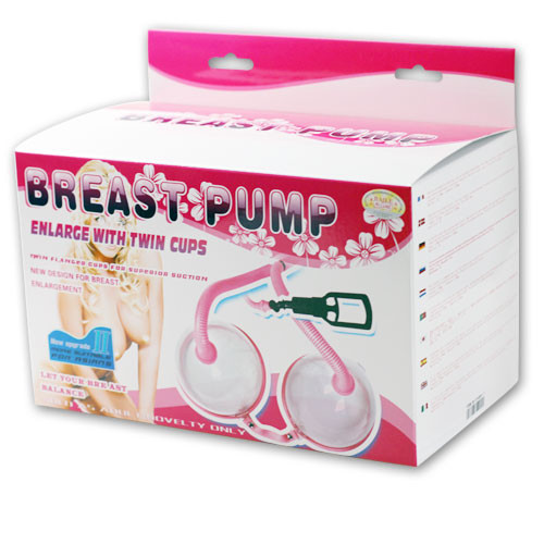 Помпа для бюста "Breast Pump" двойная