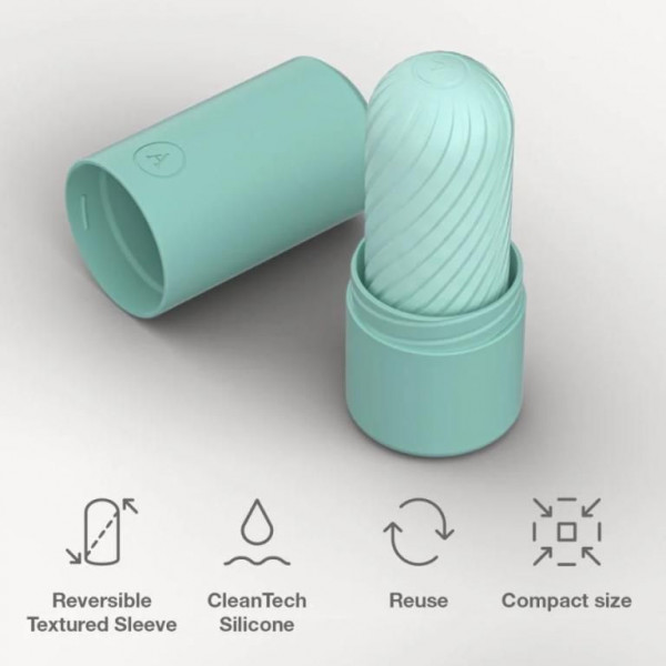 Мастурбатор "Arcwave Ghost Poket Stroker" двухсторонний, бирюзовый