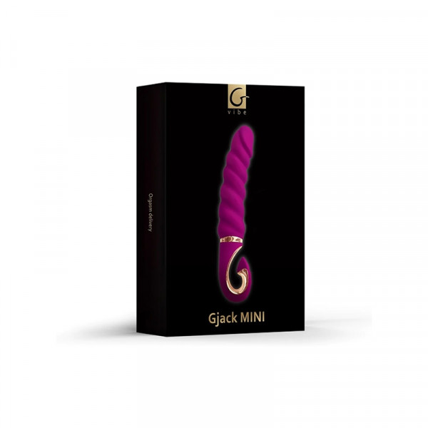 Вибратор рельефный "G-Jack Mini" супер нежный, фиолетовый
