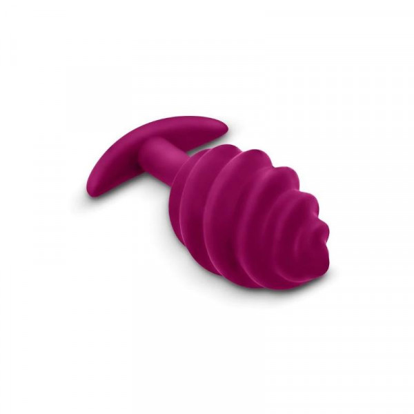 Пробка "G-Plug Twist 2" супер рельефная, фиолетовая