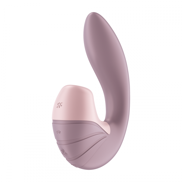 Вибратор с вакуумно-волновым стимулятором клитора "Satisfyer Supernova" розовый